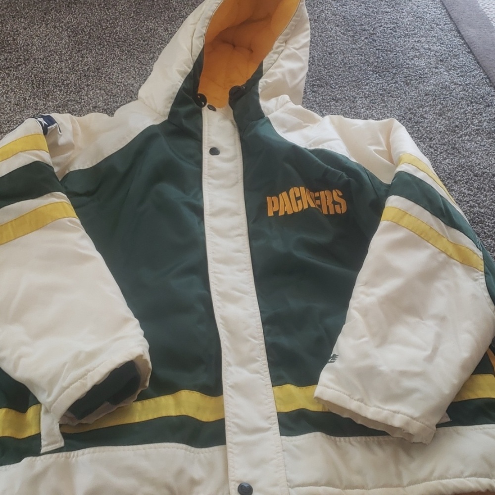 Men's packers coat